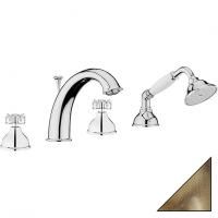 Смеситель на борт ванны Webert Ottocento OT730101065 бронза