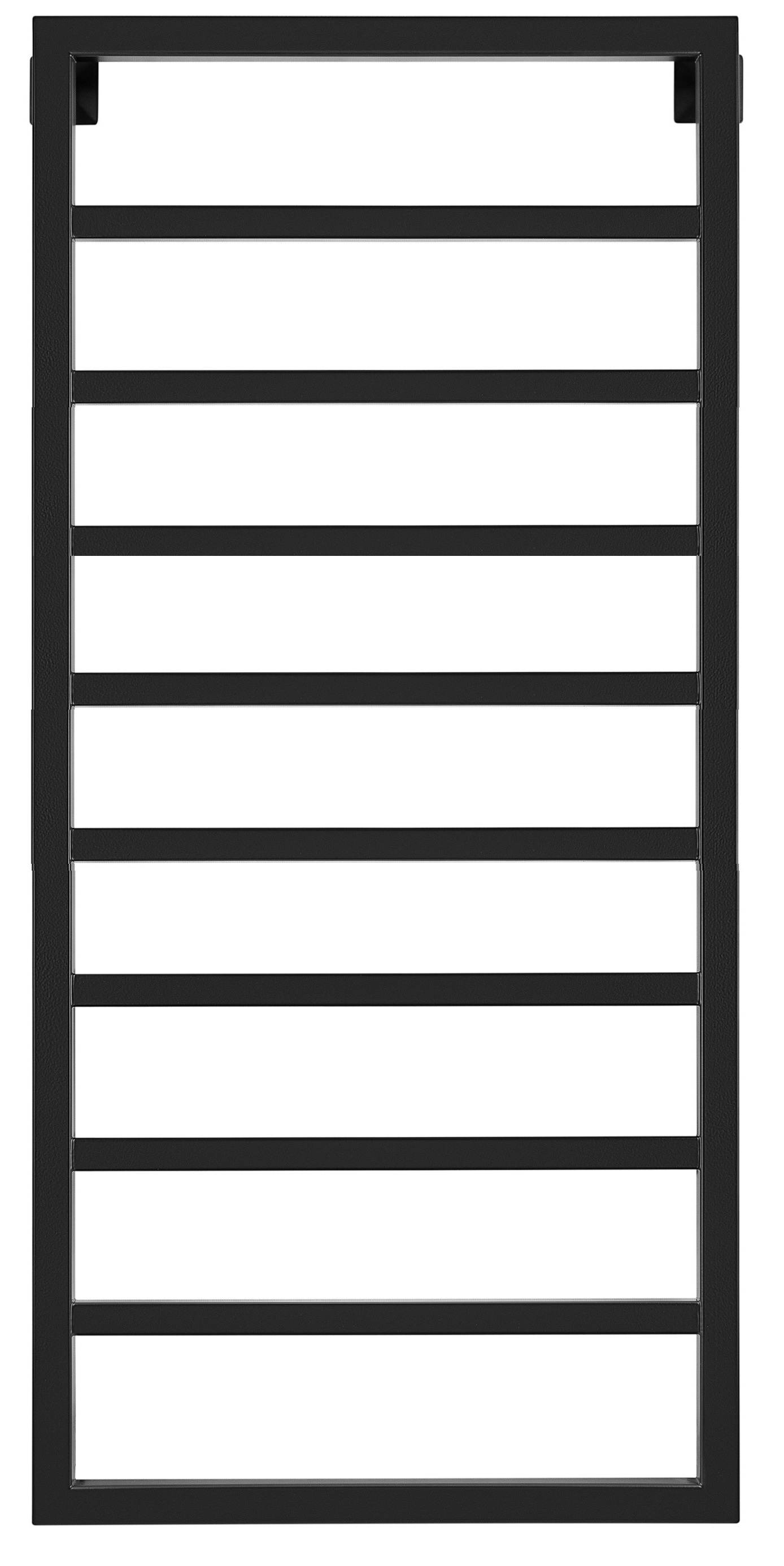 Полотенцесушитель электрический Secado Парма 120/50 R, черный матовый