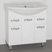 Тумба под раковину Style Line Венеция 75 белая