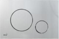 Кнопка смыва AlcaPlast THIN M672 хром матовый