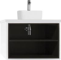 Тумба под раковину Aquaton Брук 80 открытая, дуб феррара