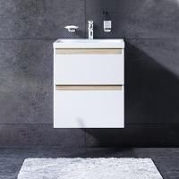 Тумба с раковиной AM.PM X-Joy 55, подвесная, белый глянец