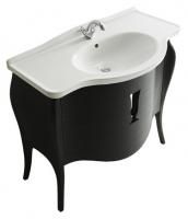 Тумба с раковиной Galassia Ethos 8478 110 см черный дуб