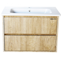 Тумба с раковиной Bellezza Лоренцо 80 дуб светлый