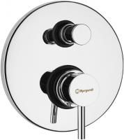 Смеситель для ванны Margaroli Moderna RU2008AA01CR, с внутренней частью