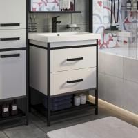 Тумба с раковиной Sanflor Норд 60 с раковиной Colour 60