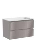 Тумба с раковиной Sancos Snob R 70 Doha Soft SNR70SM, подвесная