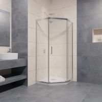 Душевой уголок RGW Passage PA-86 1000х1000х1950 профиль хром, стекло прозрачное