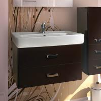 Тумба под раковину Aquaton Америна 80 темно-коричневая