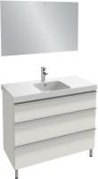Мебель для ванной Jacob Delafon Odeon Up 105 белый блестящий, 3 ящика
