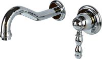 Смеситель для раковины Bronze de Luxe Tiffany 1920CR с внутренней частью, хром