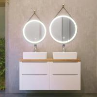 Мебель для ванной Jorno Wood 120, белая