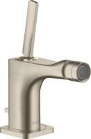 Смеситель для биде Axor Citterio E 36120820 шлифованный никель