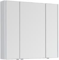Зеркало-шкаф Aquanet Августа 100 белый