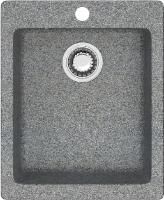 Мойка кухонная ZETT lab. T008Q008 темно-серая