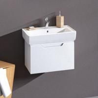 Тумба с раковиной Dreja Tiny 50 белая