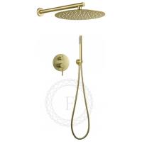 Душевая система Filarete Roun FL1023MG, матовое золото