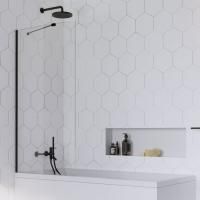 Шторка на ванну Radaway Idea Black PNJ II 90