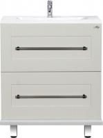 Тумба под раковину Misty Марта 70 напольная, белая фактурная