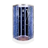 Душевая кабина DTO BM1510 с LED-подсветкой и гидромассажем