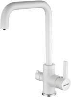 Смеситель для кухни Paulmark Logas Lo213021-431TW белый