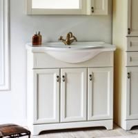 Тумба с раковиной Orange Классик 85 молочная