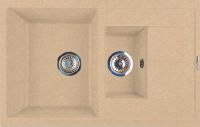 Мойка кухонная Lava D4 dune (светлый беж)
