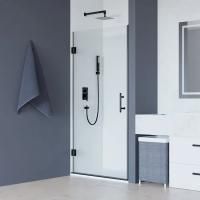 Душевая дверь в нишу RGW Hotel HO-011-B 900х1950 профиль черный, стекло прозрачное