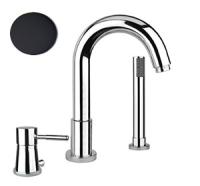 Смеситель на борт ванны Fiore Xenon 44NN5155, черный