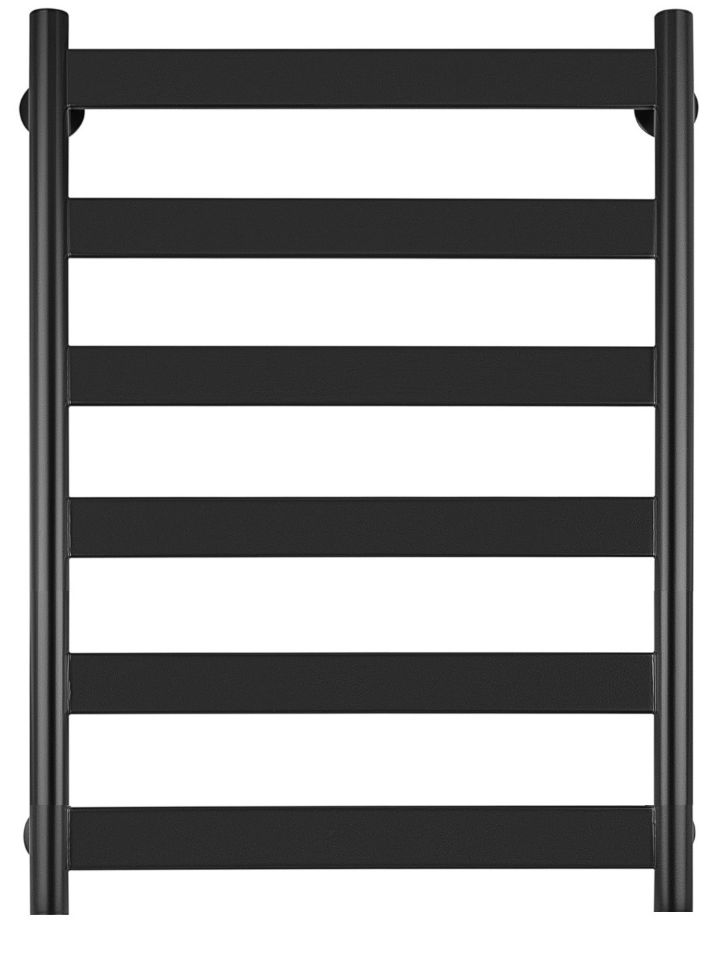 Полотенцесушитель электрический Secado Комано 2 80/40 L, черный матовый