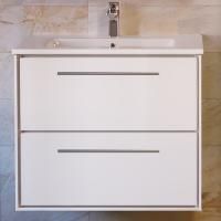 Тумба с раковиной Raval Frame 75 подвесная