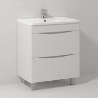 Тумба с раковиной Vod-Ok Adel 70 напольная, белая