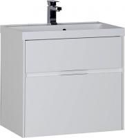 Тумба под раковину Aquanet Латина 70 2 ящика белая
