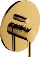 Смеситель для ванны Omnires Y Y1235GL с внутренней частью золото