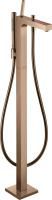 Напольный смеситель для ванны Axor Citterio 39451300 полированное красное золото