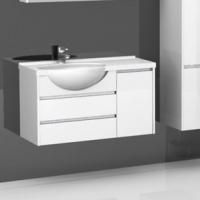 Тумба под раковину Aquanet Лайн 90 L