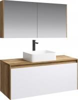 Мебель для ванной Aqwella 5 stars Mobi 120 дуб балтийский, белая