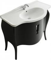 Тумба под раковину Galassia Ethos 8478 110 см черный дуб