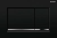 Кнопка смыва Geberit Sigma 30 115.883.KM.1 черная / хром