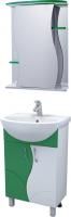 Мебель для ванной Vigo Alessandro 4-55 зеленая