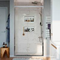 Душевая дверь в нишу Stworki Стокгольм DE019D2150200 150 см профиль хром глянец