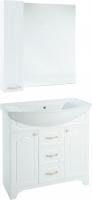 Мебель для ванной Bellezza Тиффани 85 белая
