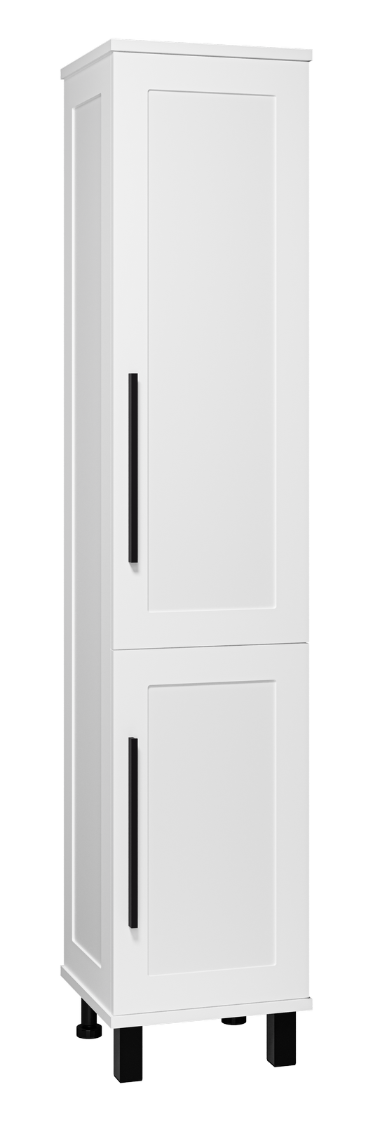 Шкаф-пенал Misty Модерн 35 R с бельевой корзиной, универсальный