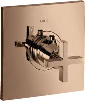 Смеситель для душа Axor Citterio HighFlow 39716300 термостат, полированное красное золото