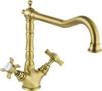 Смеситель для кухни Migliore Princeton 18201 бронза