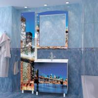 Мебель для ванной Misty Манхеттен 75