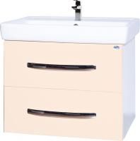 Тумба под раковину Bellezza Рокко 60 подвесная бежевая 2 ящика