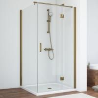 Душевой уголок Vegas Glass AFP-Fis 90 05 01 R профиль бронза, стекло прозрачное