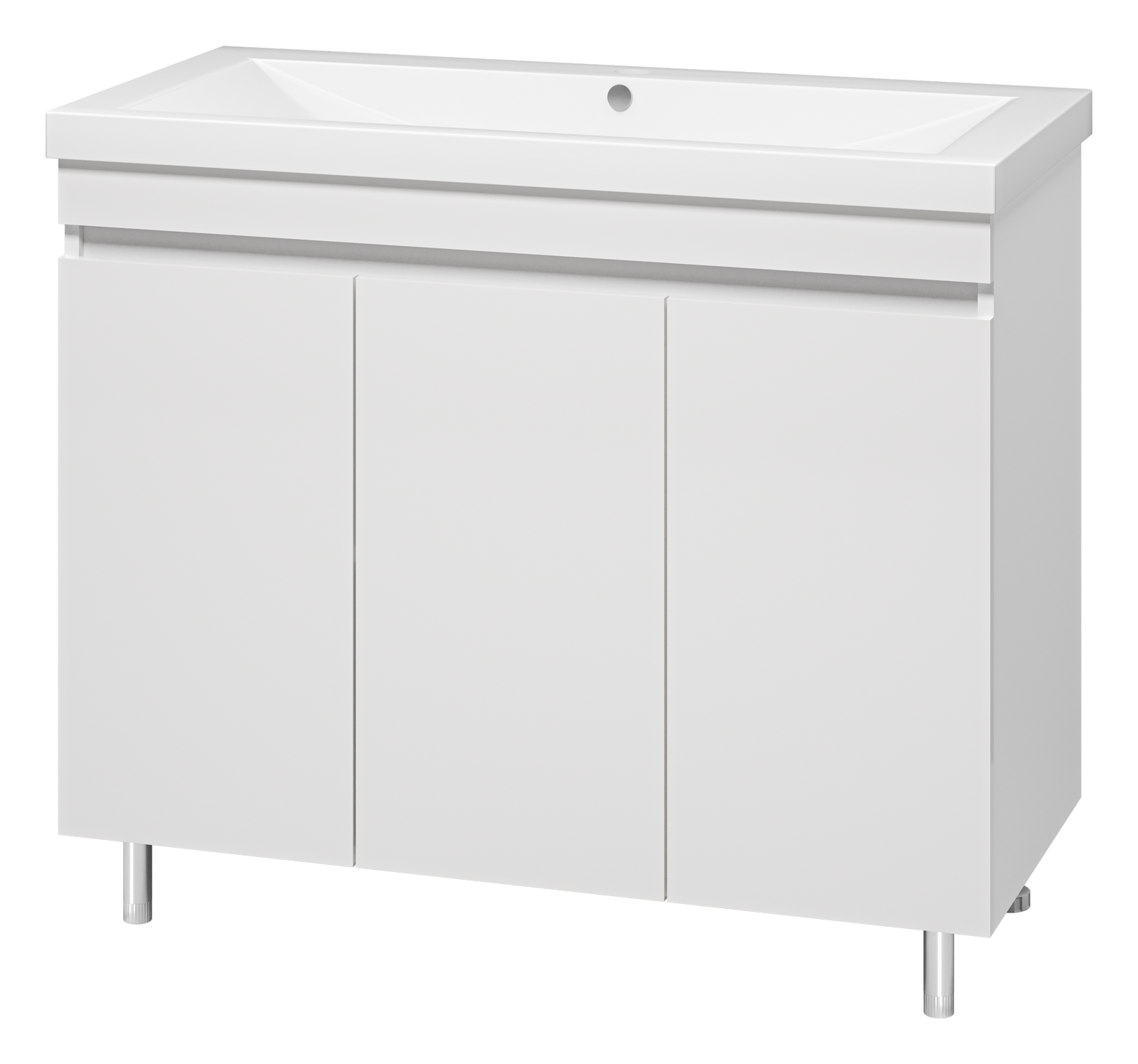 Тумба с раковиной Misty Енисей 100