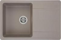 Мойка кухонная AQUATON Аманда серый шелк